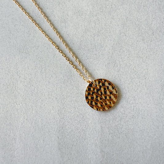 Engraved Necklace Moon