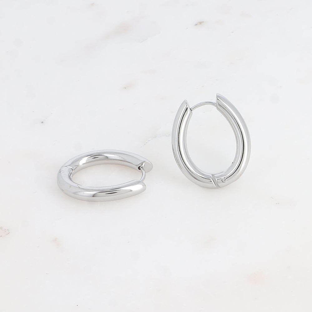 Earrings Flo Silver