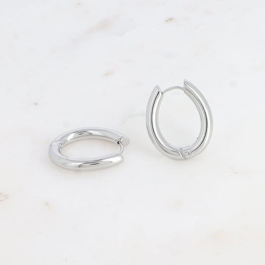 Earrings Flo Silver