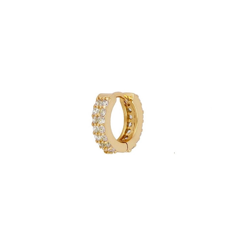 Hoop Romy White Gold