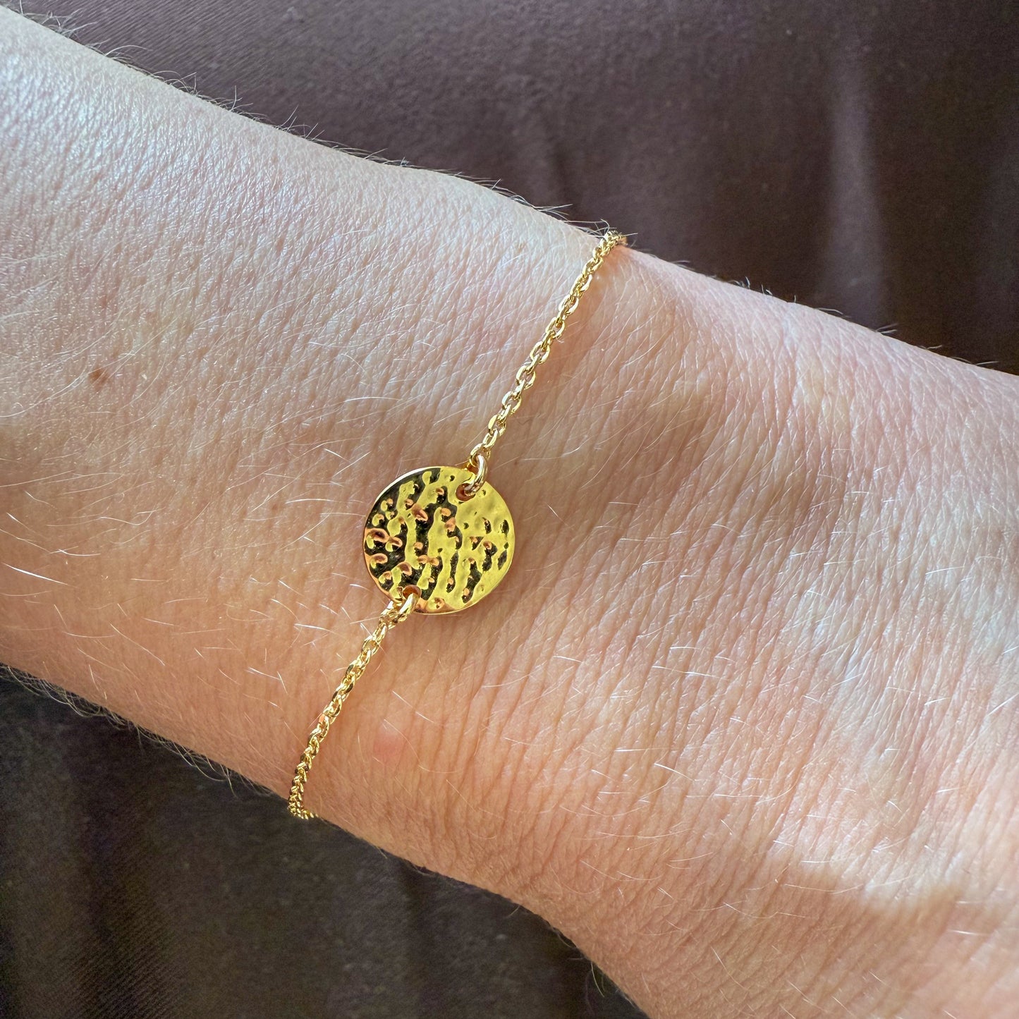 Engraved Bracelet Moon