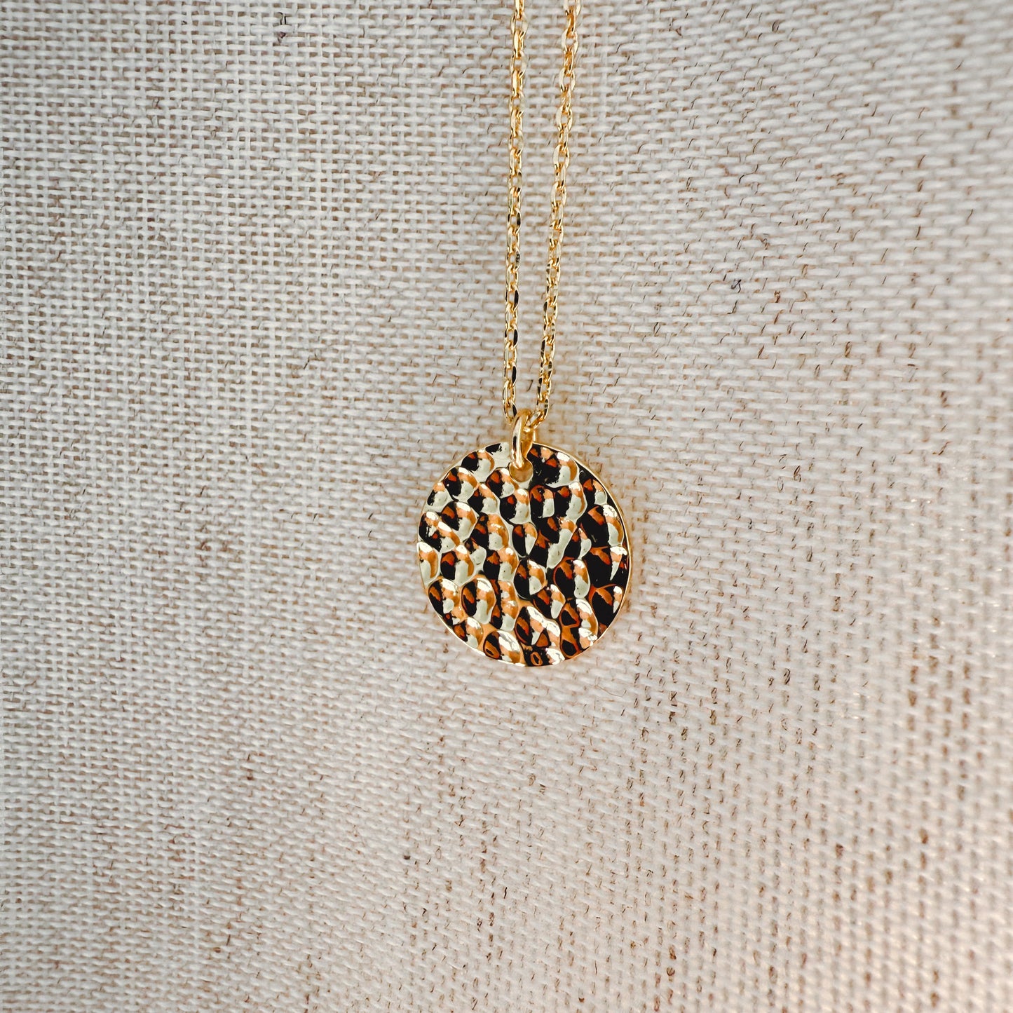 Engraved Necklace Moon