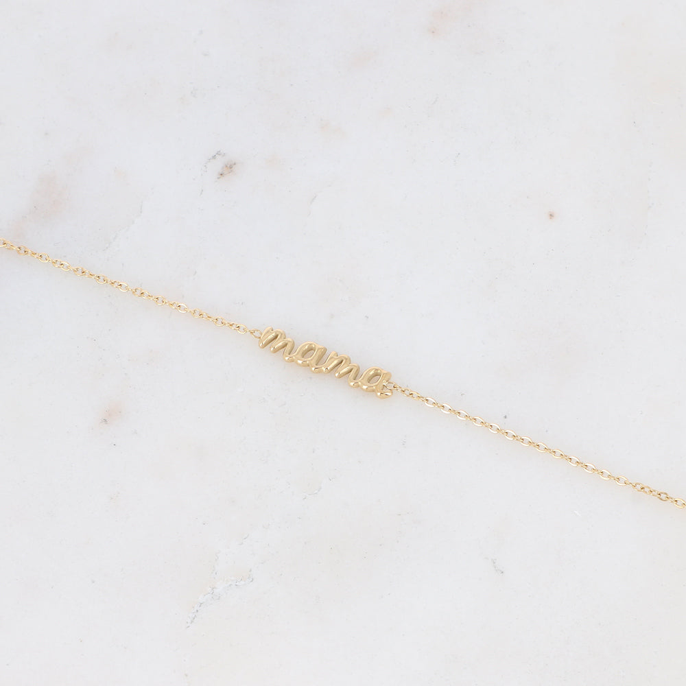 Bracelet Mama Gold