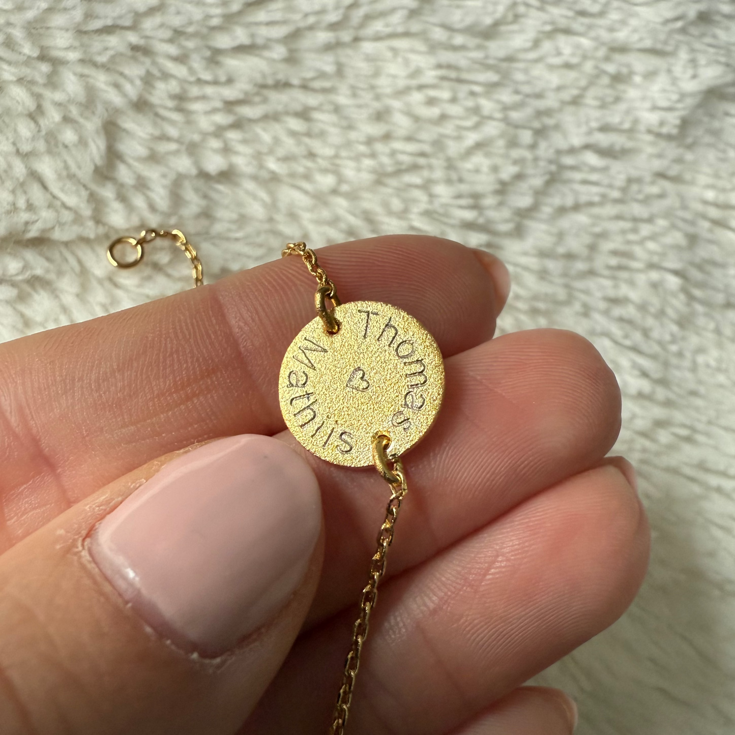 Engraved Bracelet Sparkle