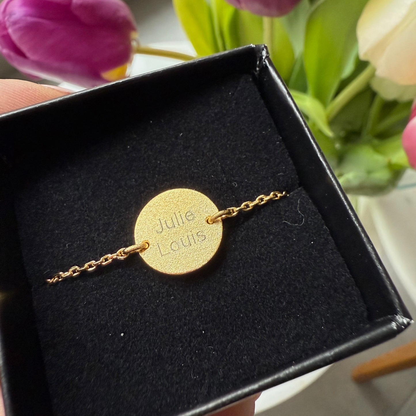 Engraved Bracelet Sparkle