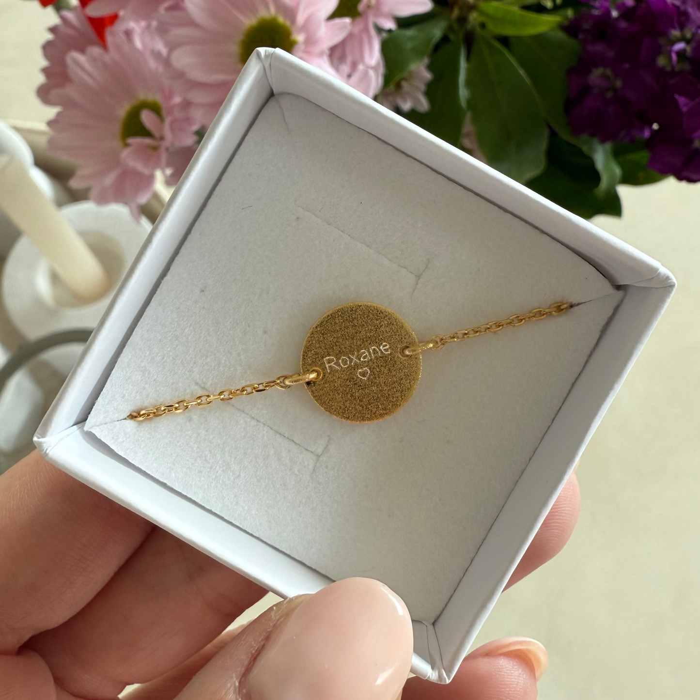 Engraved Bracelet Sparkle