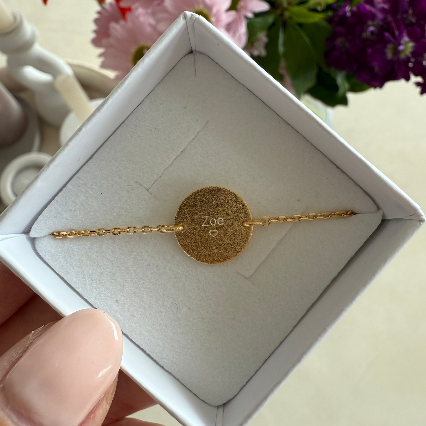 Engraved Bracelet Sparkle