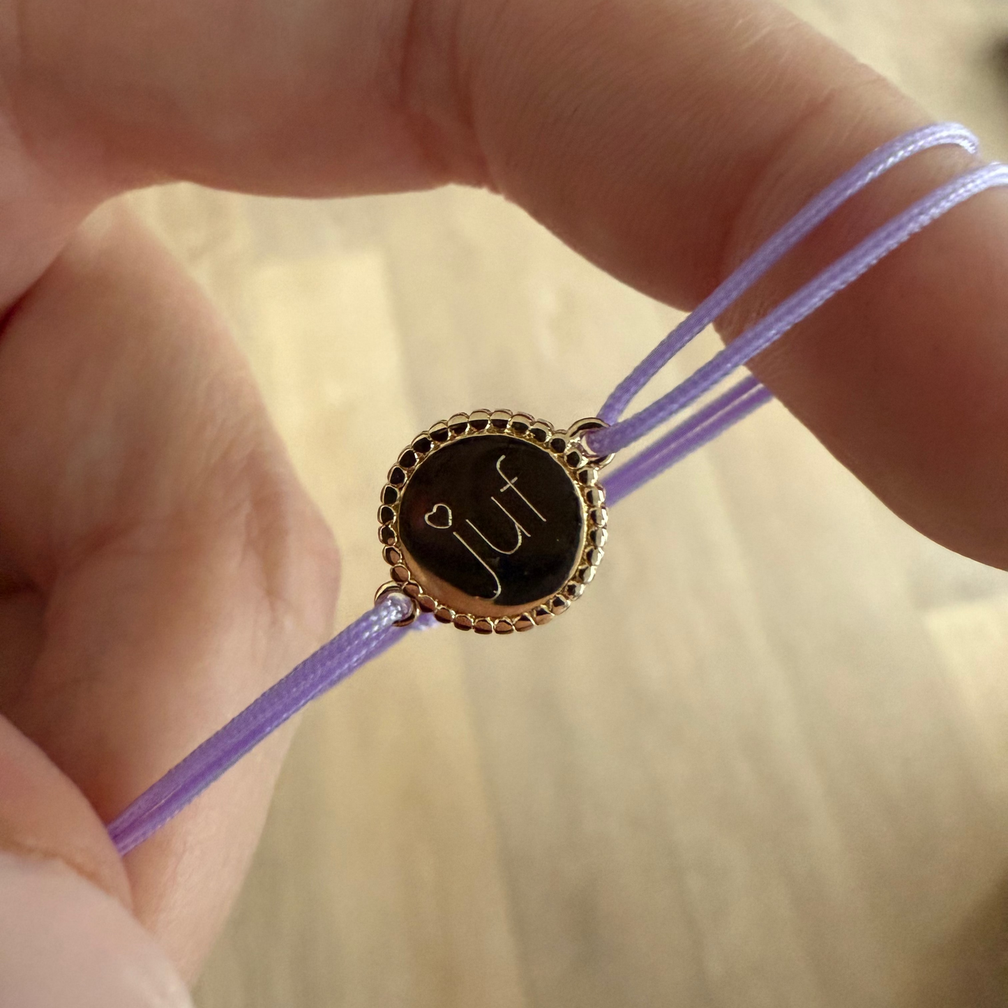 Engraved Bracelet June