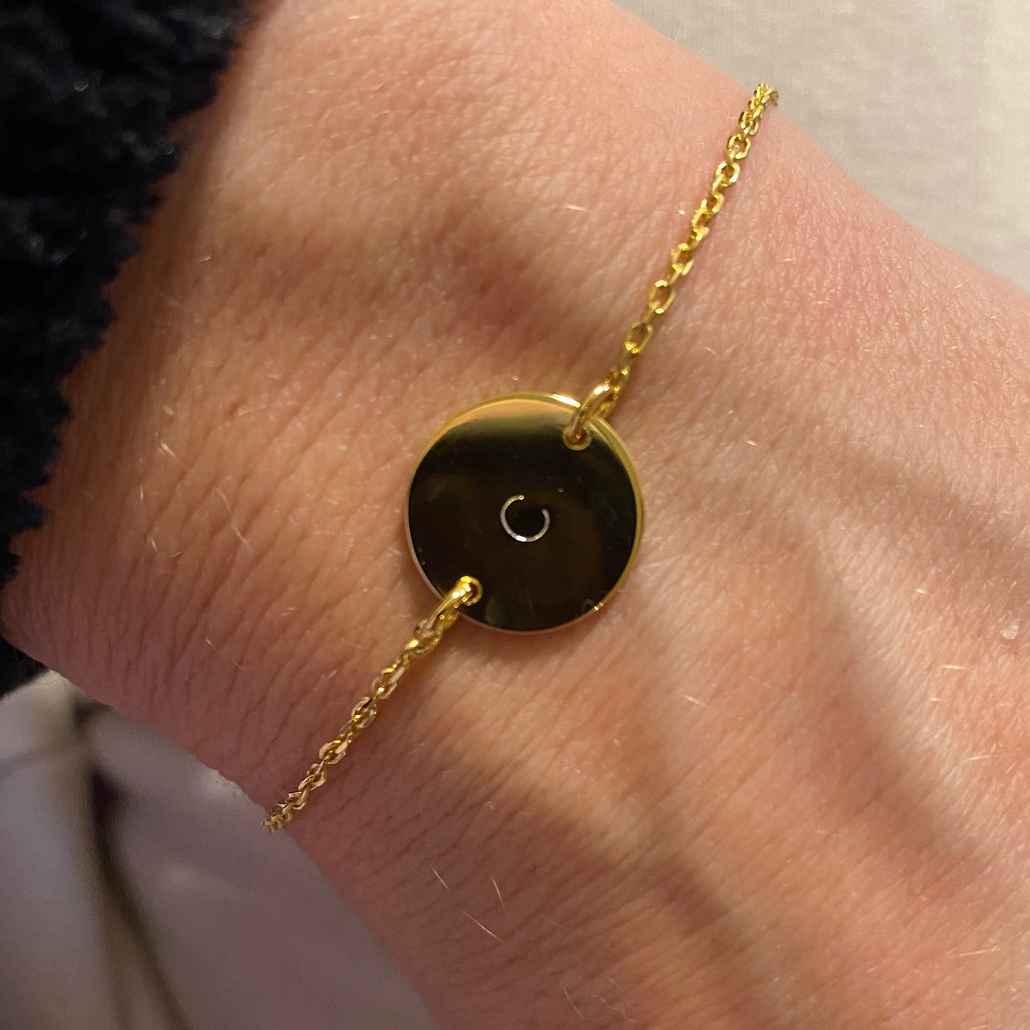 Engraved Bracelet Shine