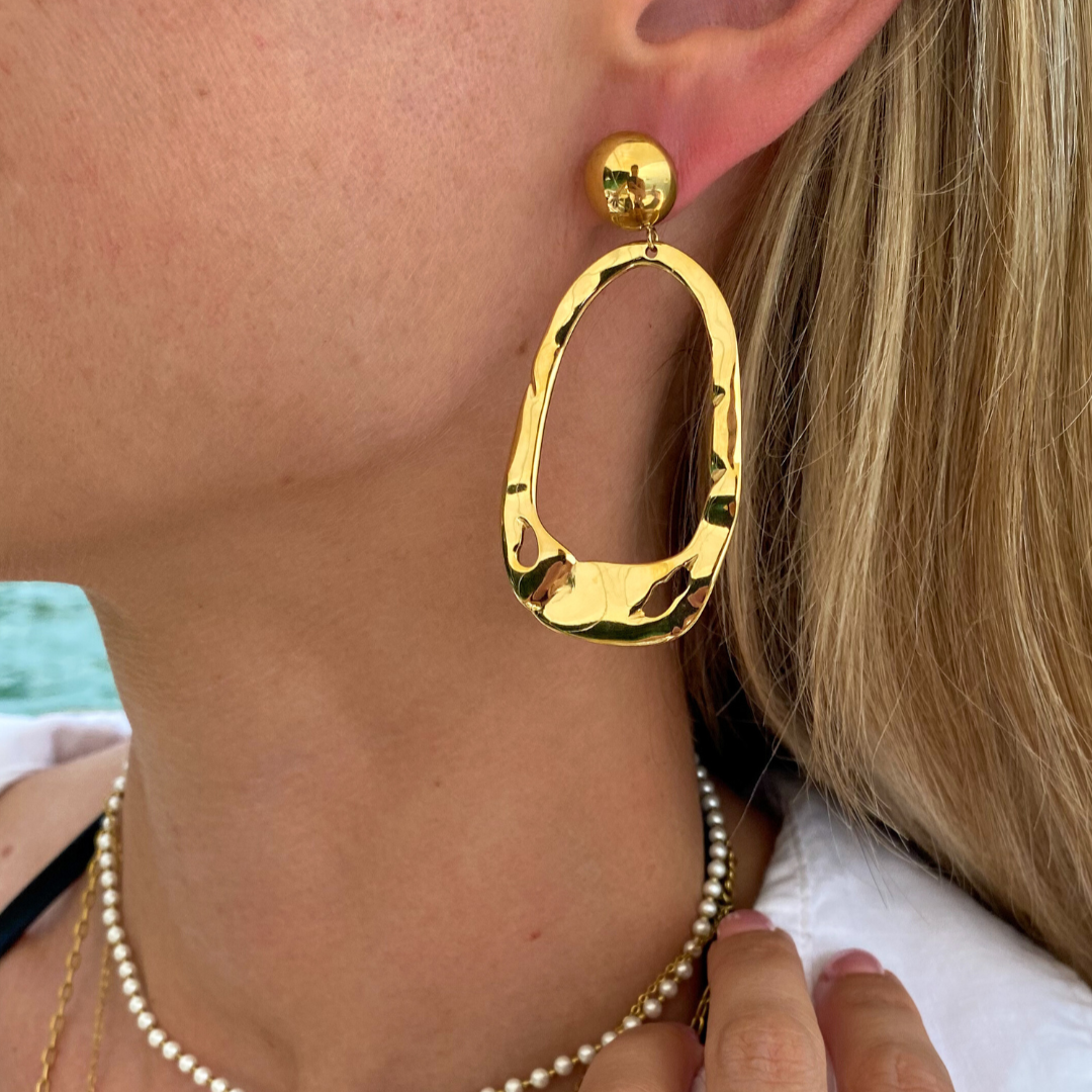 Earrings Céleste Gold