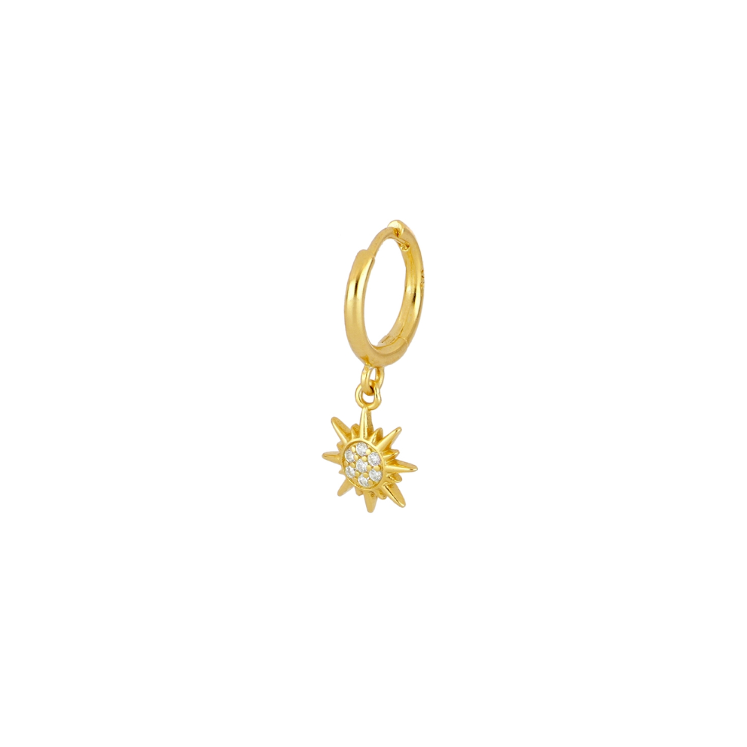 Hoop Sun Shine Gold