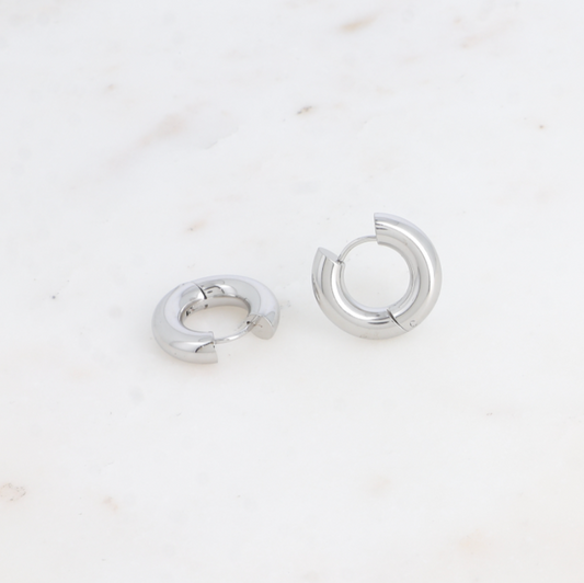 Earrings Estelle Silver 20mm
