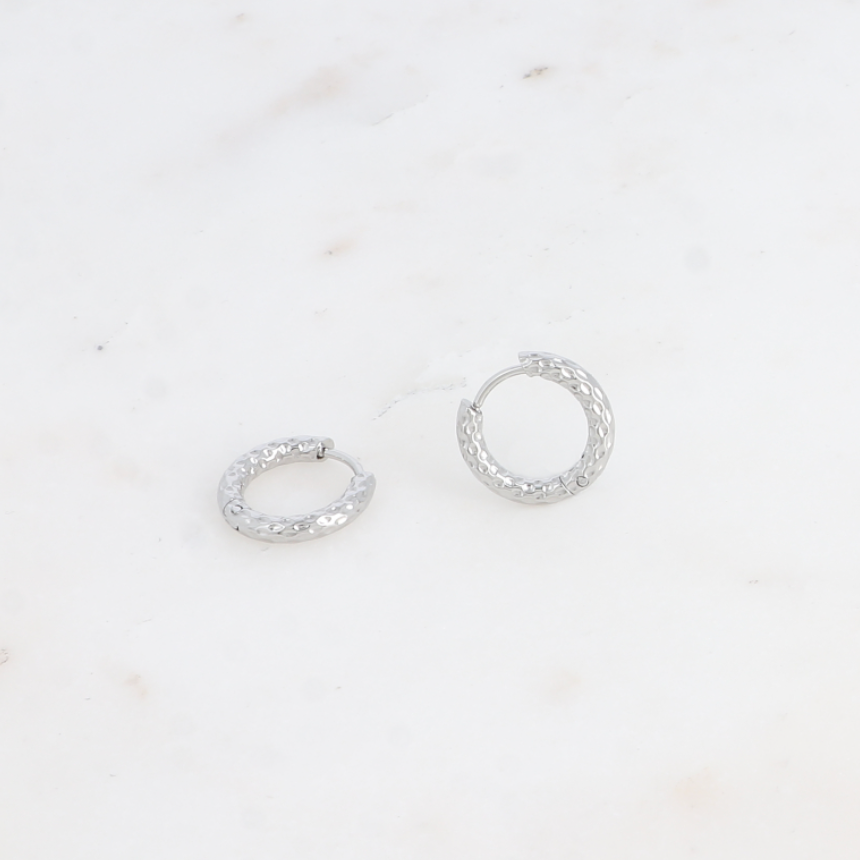 Earrings Leo Silver
