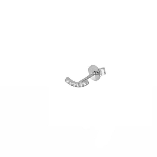 Stud Moon Silver
