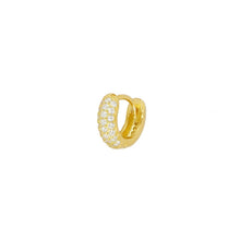 Load image into Gallery viewer, Hoop Jill White Gold
