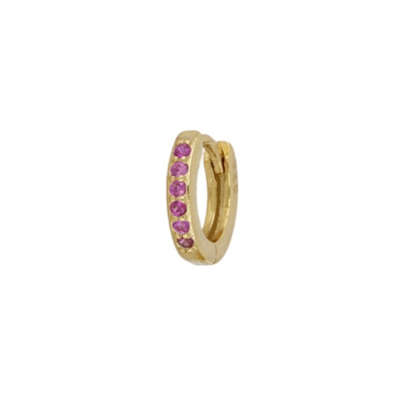 Hoop Floor Pink Gold