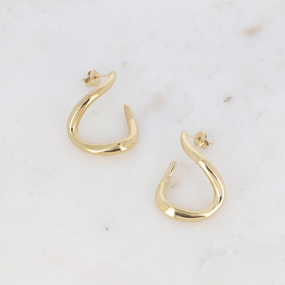 Earrings Poppy Gold