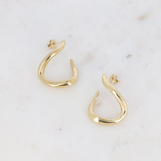 Earrings Poppy Gold