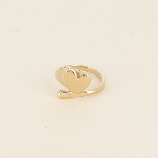Ring Heart Gold
