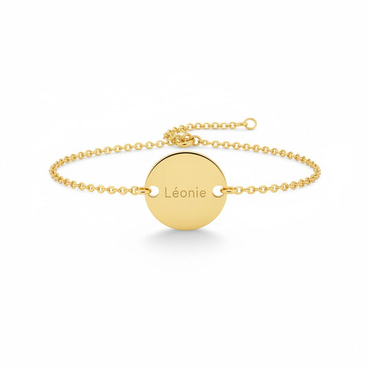 Engraved Bracelet Shine