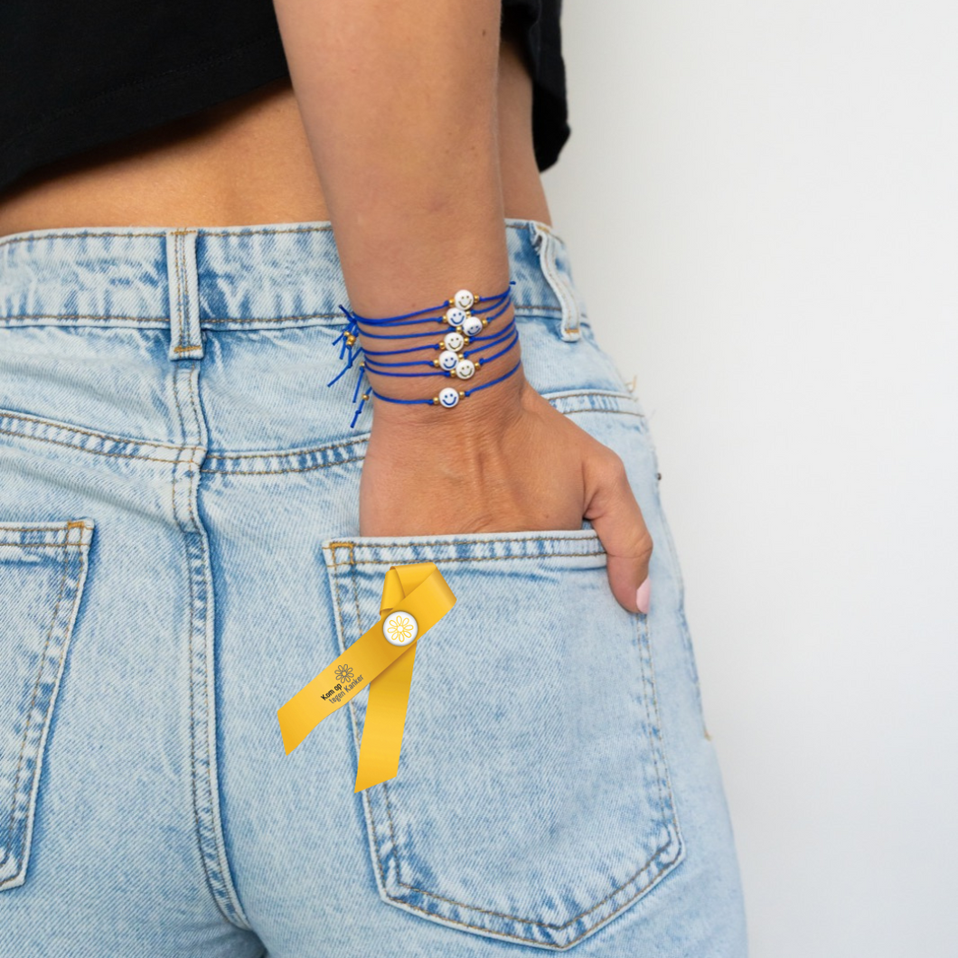 Bracelet Smile for life - Kom op tegen kanker