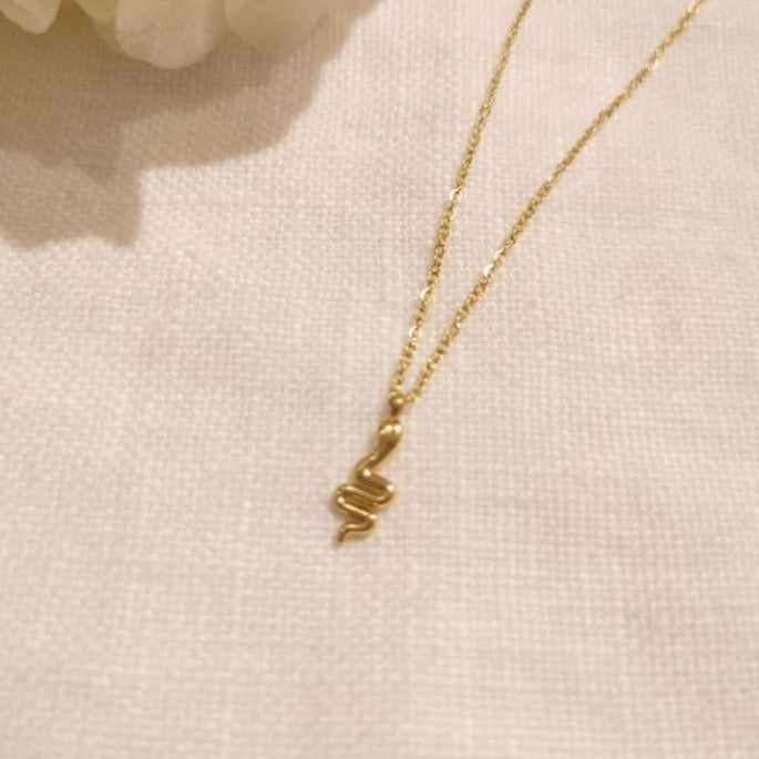 Necklace Snake Gold