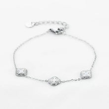 Load image into Gallery viewer, Bracelet Clover Silver
