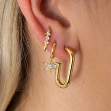 Load image into Gallery viewer, Hoop Dragonfly Small Gold

