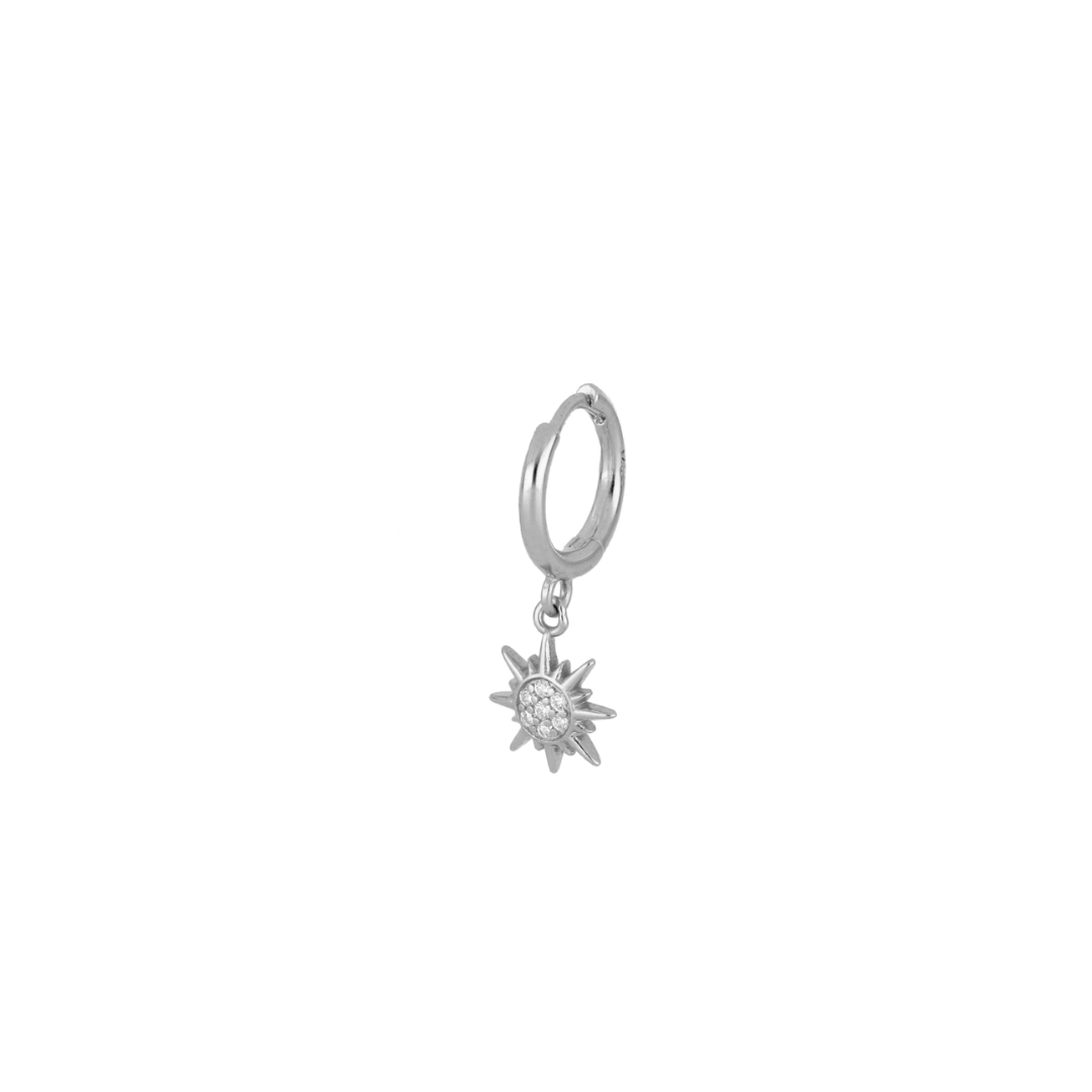 Hoop Sun Shine Silver