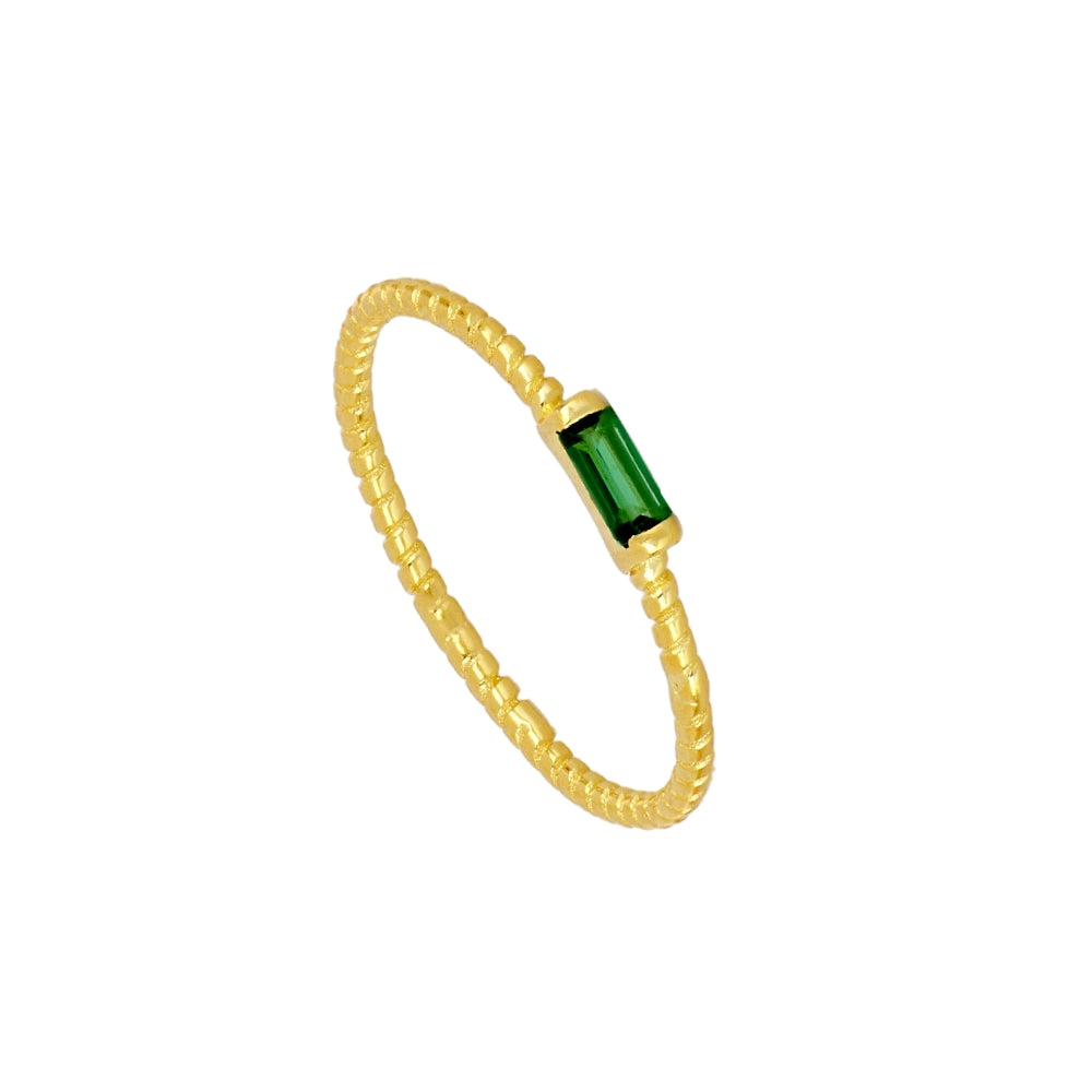 Ring Florence Green Gold