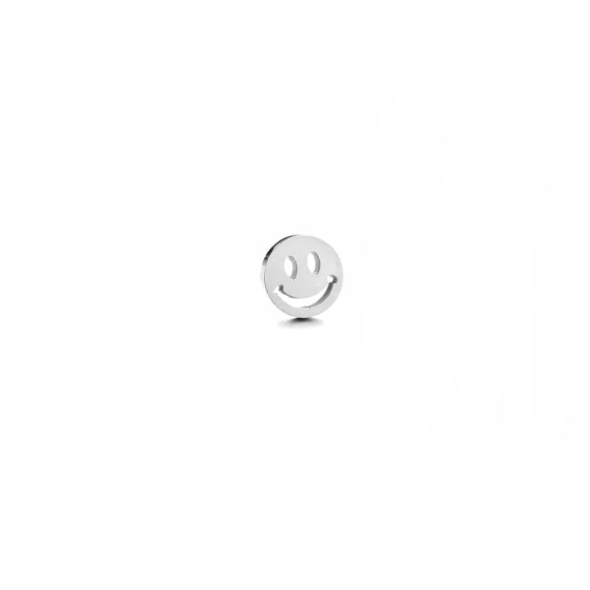 Stud Smile Silver