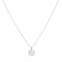 Load image into Gallery viewer, Necklace Smiley Silver
