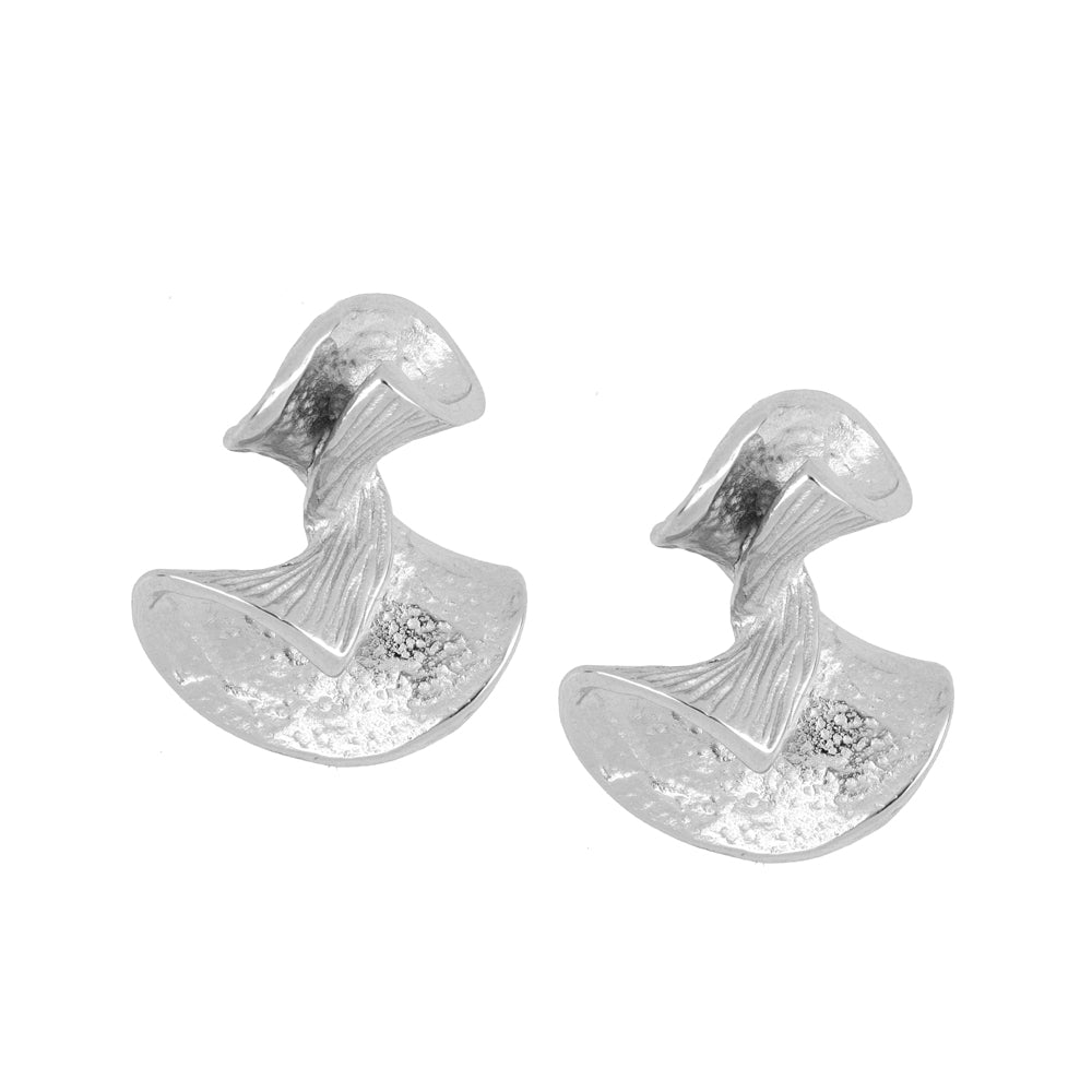 Earrings Flower Silver