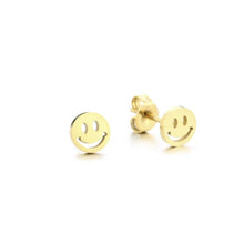 Load image into Gallery viewer, Stud Smile Gold
