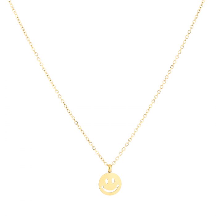 Necklace Smiley Gold