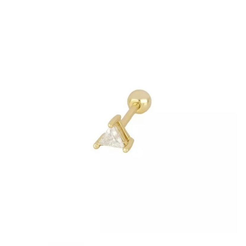 Piercing Triangle White