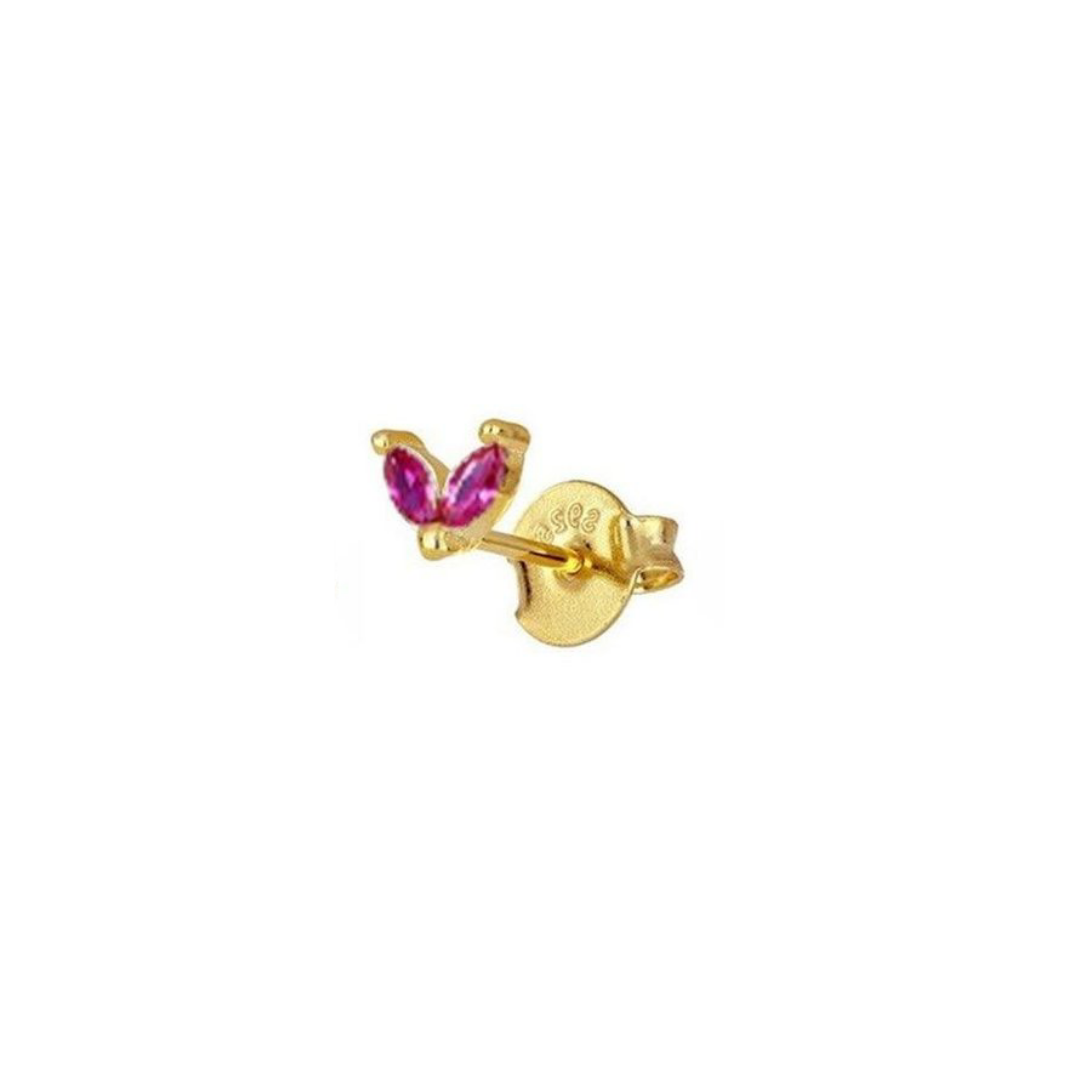 Stud Fia Pink Gold