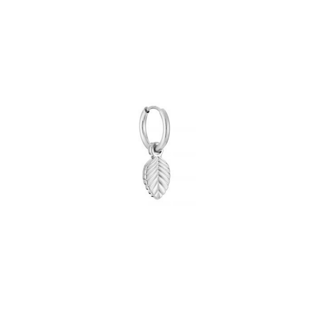 Hoop Leaf Silver