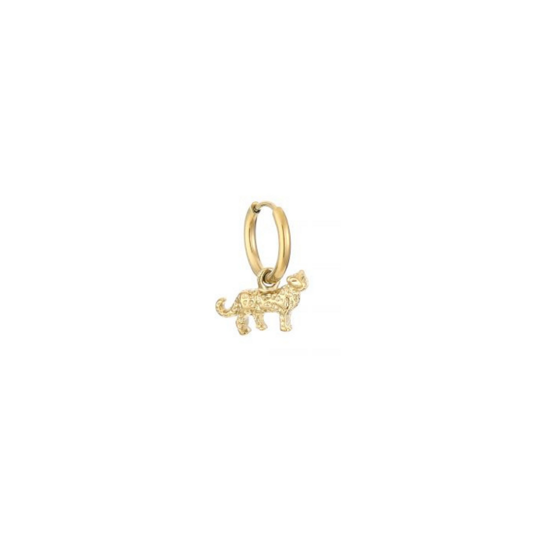 Hoop Leo Gold