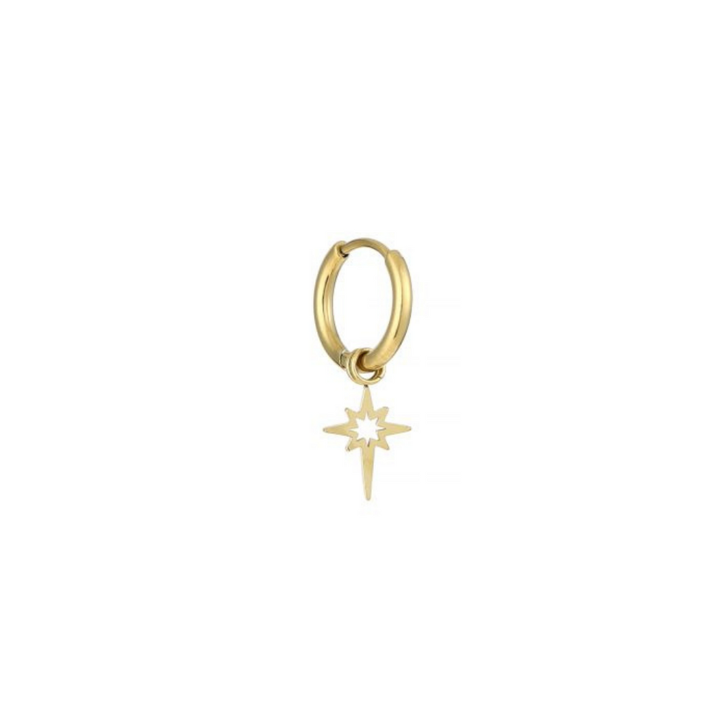 Hoop Star Gold