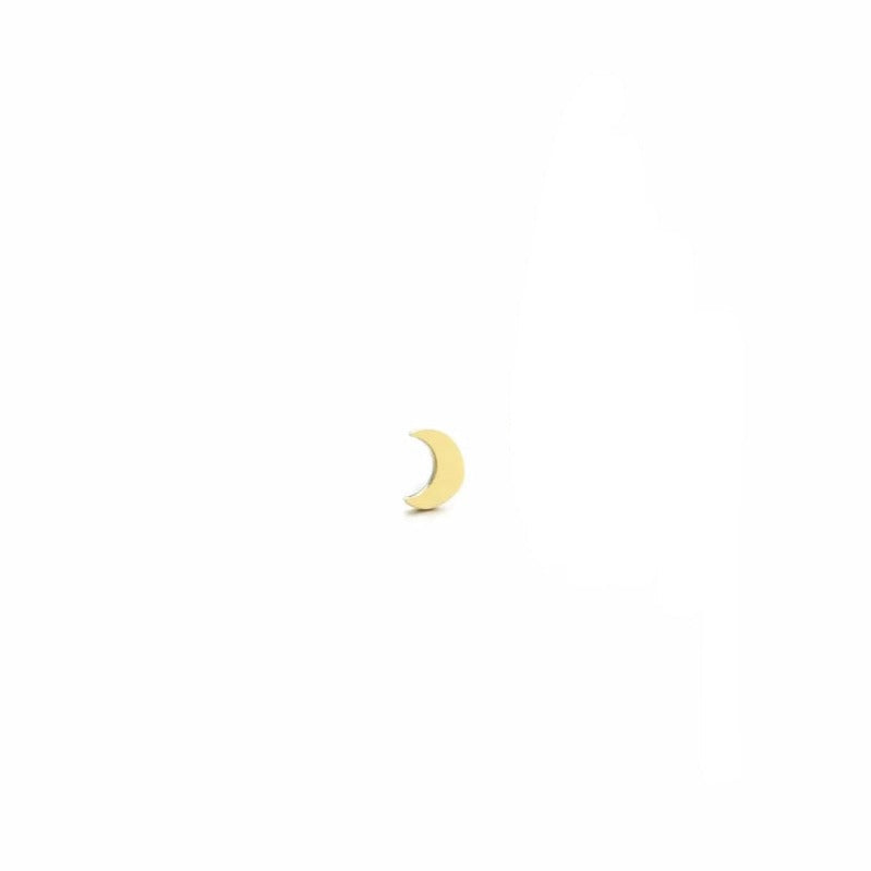 Stud Little Moon Gold