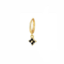 Load image into Gallery viewer, Hoop Flower Black
