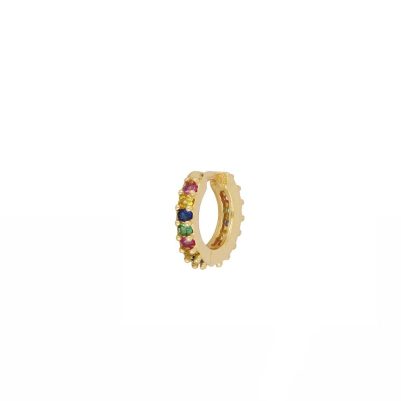 Hoop Rainbow Gold