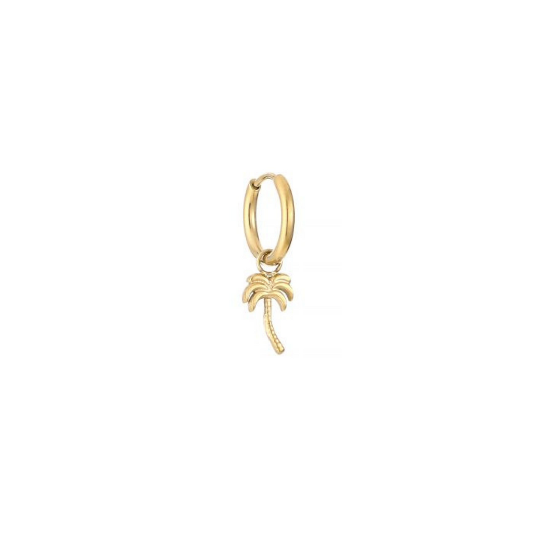 Hoop Palmtree Gold